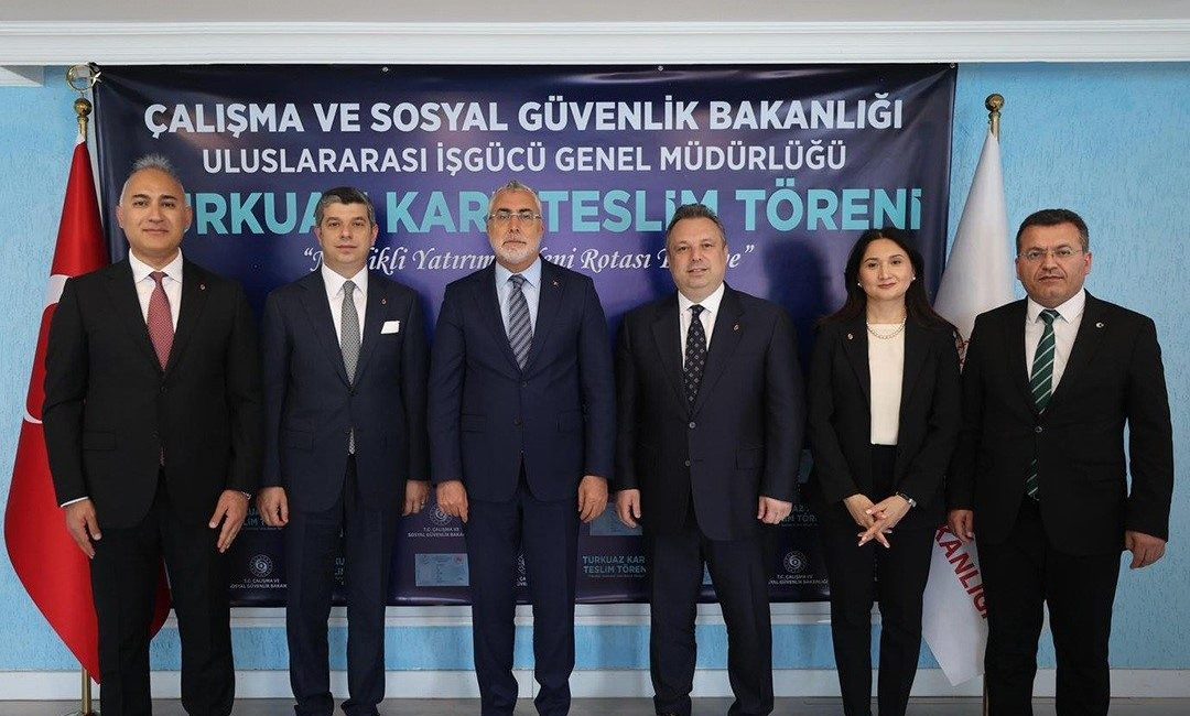 SOCAR Türkiye yöneticilerine, Çalışma ve Sosyal Güvenlik Bakanlığı tarafından, İstanbul’da
