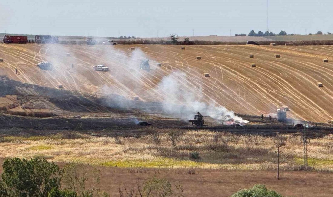 Tekirdağ Valiliği, artan hava sıcaklıkları ve kuvvetli rüzgar nedeniyle yangın