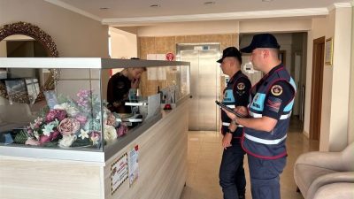 Balıkesir’in Marmara ilçesine bağlı Avşa Adası’nda jandarma ekipleri tarafından gerçekleştirilen