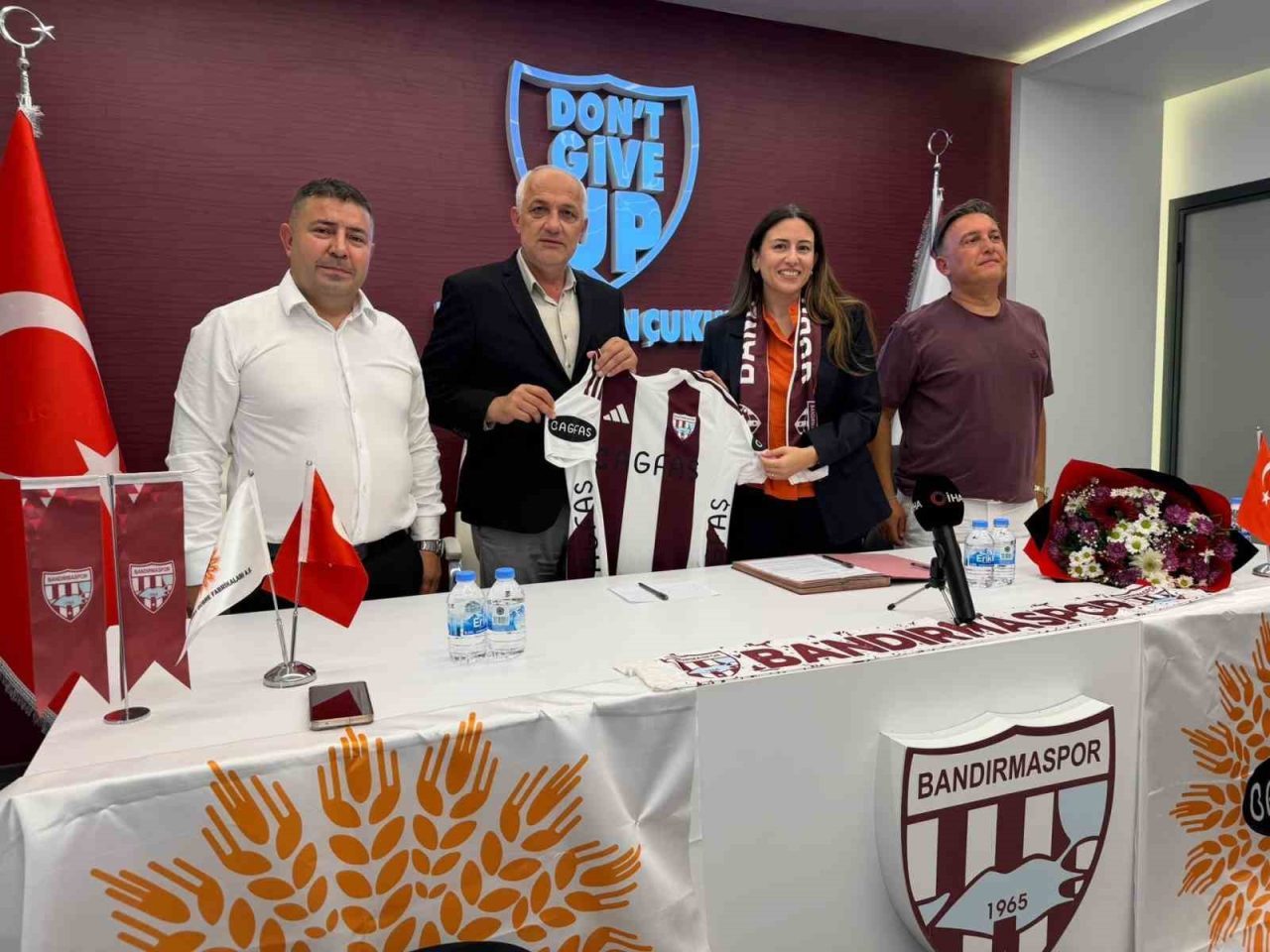 Bandırma Gübre Fabrikaları A.Ş. (BAGFAŞ), 2026-2027 sezonunda Bandırmaspor’un kol sponsoru