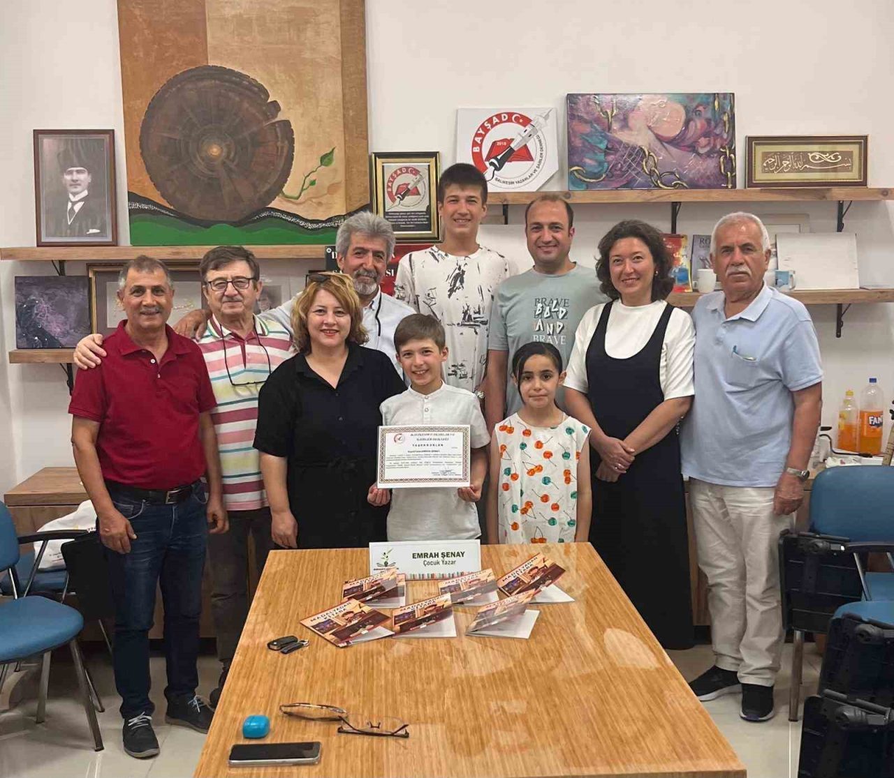 Türkiye’nin ve Balıkesir’in adını dünyaya duyuran, şampiyon sporcu çocuk Emrah