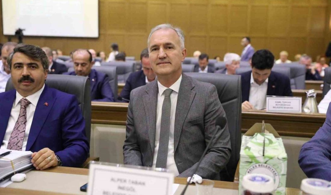 İnegöl Belediye Başkanı Alper Taban, Bursa Büyükşehir Belediye Meclisi’nde yaptığı