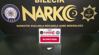 Bilecik’te gerçekleştirilen uyuşturucu operasyonunda 1 kişi gözaltına alındı. Edinilen bilgilere
