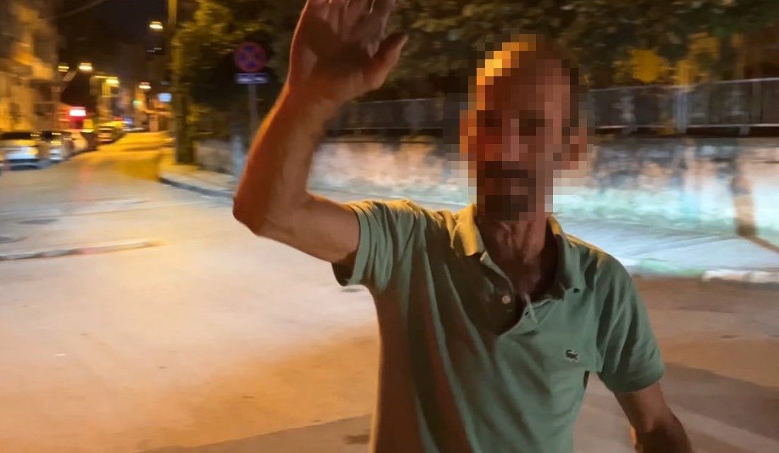 Bursa’da denetim yapan trafik polislerini görüp yanına gelen alkollü bisiklet