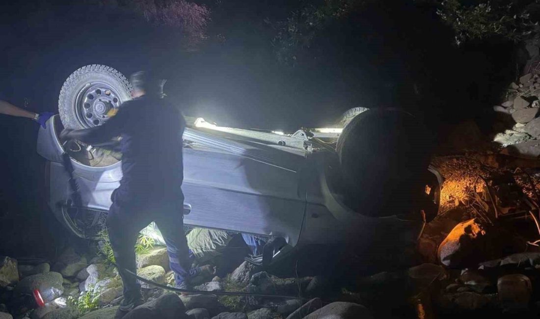 Çanakkale’nin Ayvacık ilçesinde dereye uçan aracın sürücüsü hayatını kaybetti. Kaza,