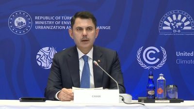 İstanbul’da D-8 Ülkeleri COP31 Toplantısı’nda konuşan COP31 Başkanı ve Çevre,