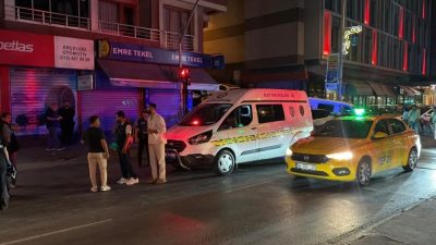 Eyüpsultan’da galeri dükkanında silahlı saldırıda yaralananlardan E.S.’nin kaldırıldığı hastanede tüm