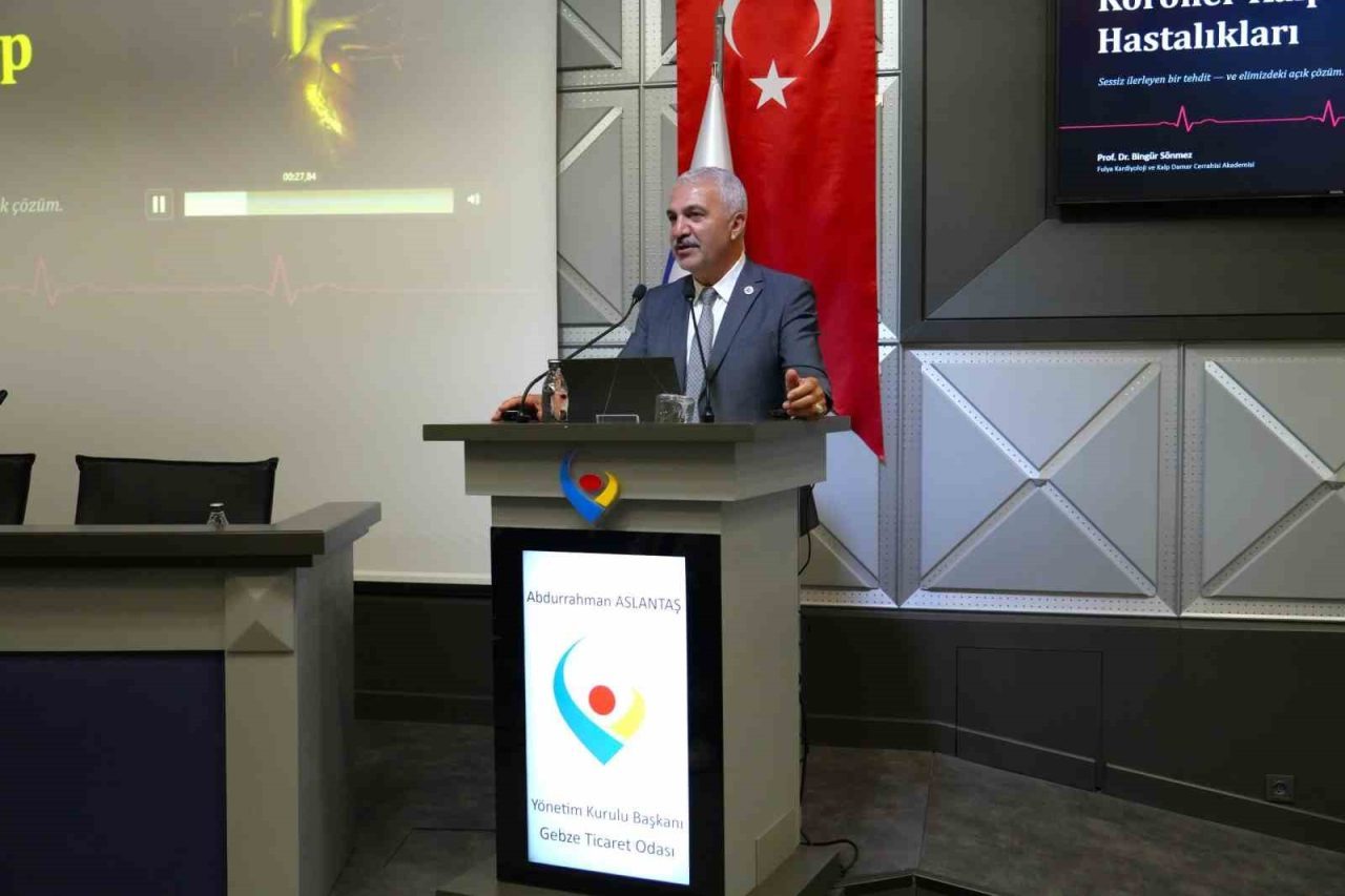 Gebze Ticaret Odası (GTO) tarafından düzenlenen “İş Hayatında Kalp Sağlığı”