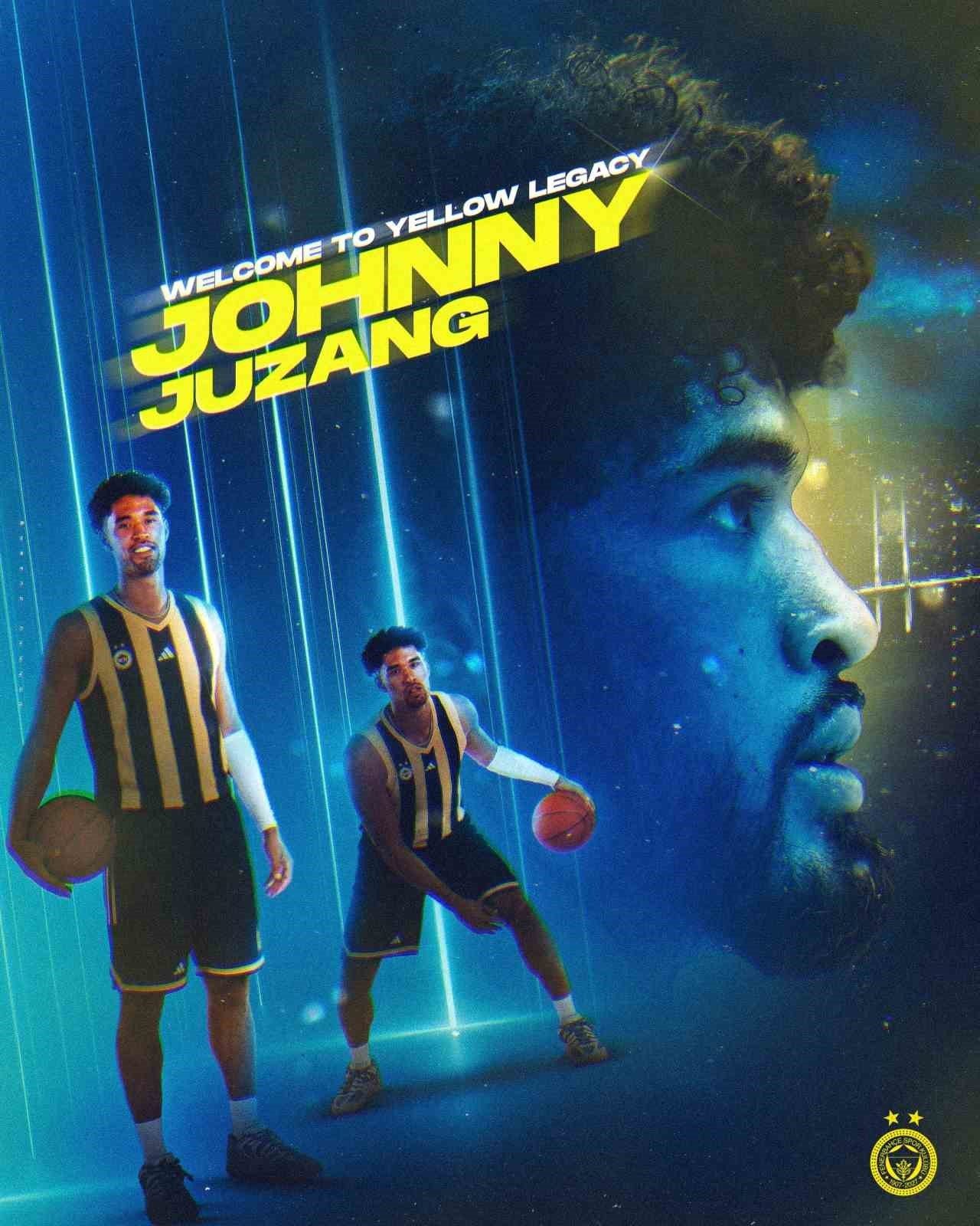 Fenerbahçe Erkek Basketbol Takımı, ABD’li guard Johnny Juzang ile 1