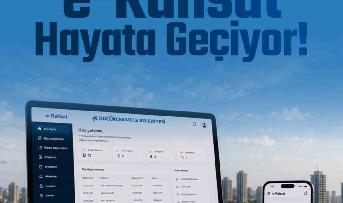 Küçükçekmece’de şeffaf, denetlenebilir ve erişilebilir belediyecilik anlayışı doğrultusunda hayata geçirilen