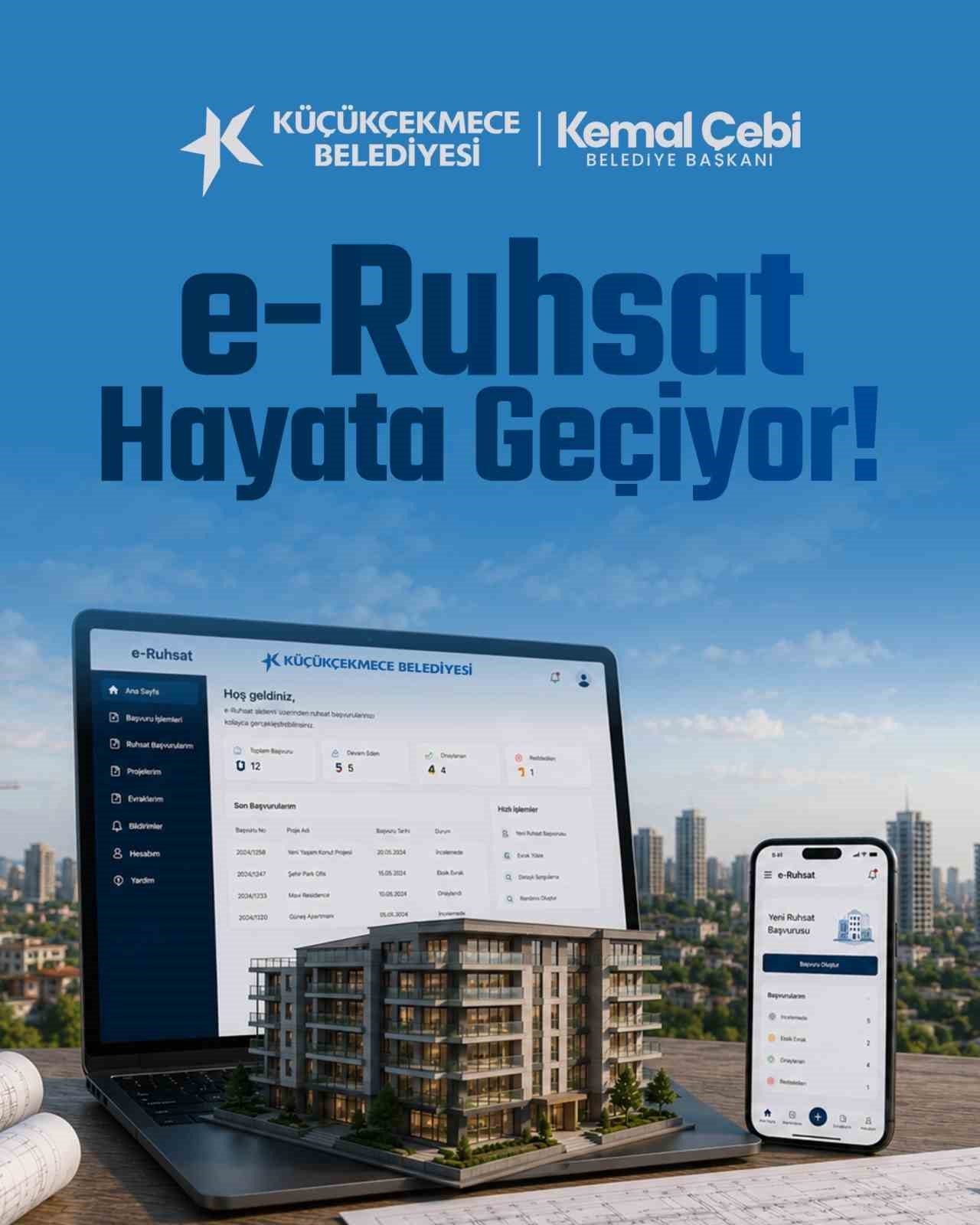 Küçükçekmece’de şeffaf, denetlenebilir ve erişilebilir belediyecilik anlayışı doğrultusunda hayata geçirilen