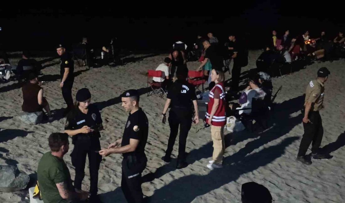 Tekirdağ İl Emniyet Müdürlüğü ekiplerince, Süleymanpaşa ilçesi Değirmenaltı sahilinde yaz
