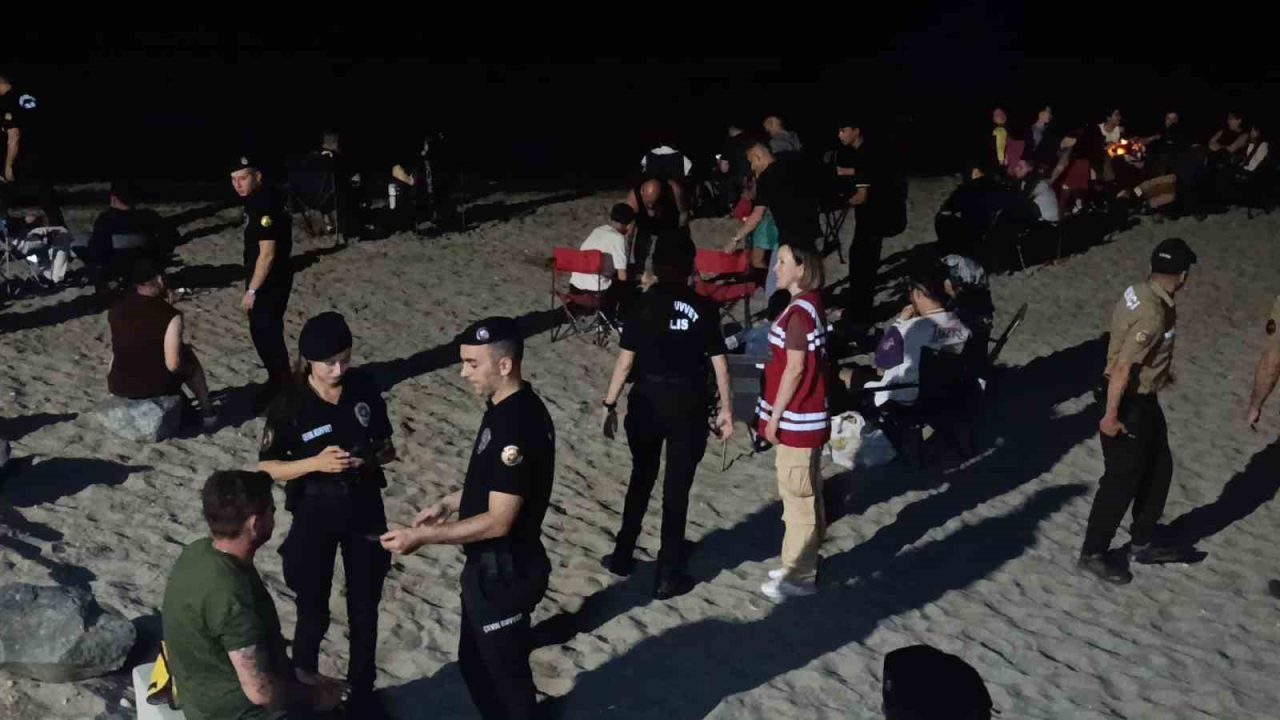 Tekirdağ İl Emniyet Müdürlüğü ekiplerince, Süleymanpaşa ilçesi Değirmenaltı sahilinde yaz