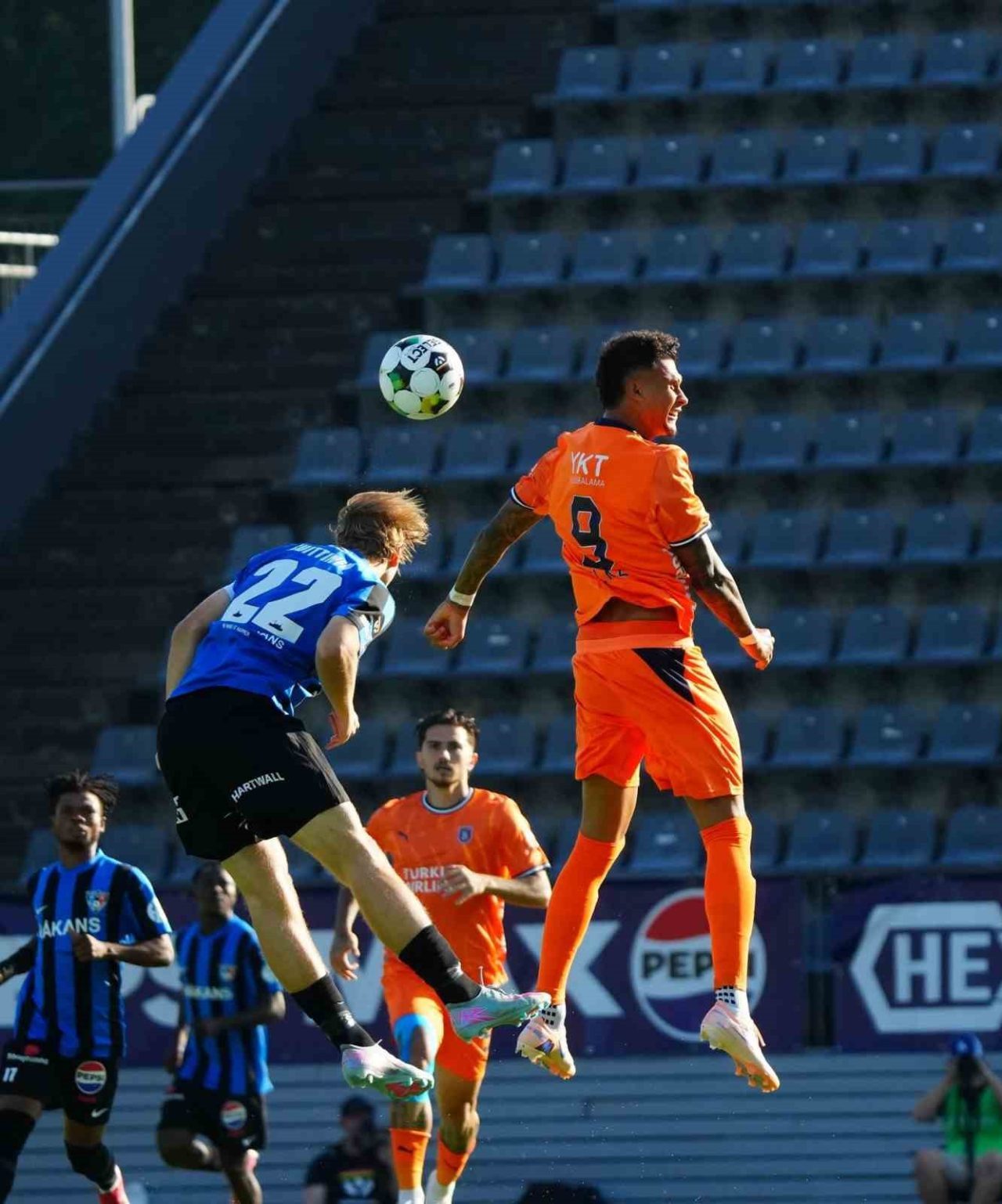 Başakşehir, UEFA Konferans Ligi 2. eleme turu rövanş maçında deplasmanda
