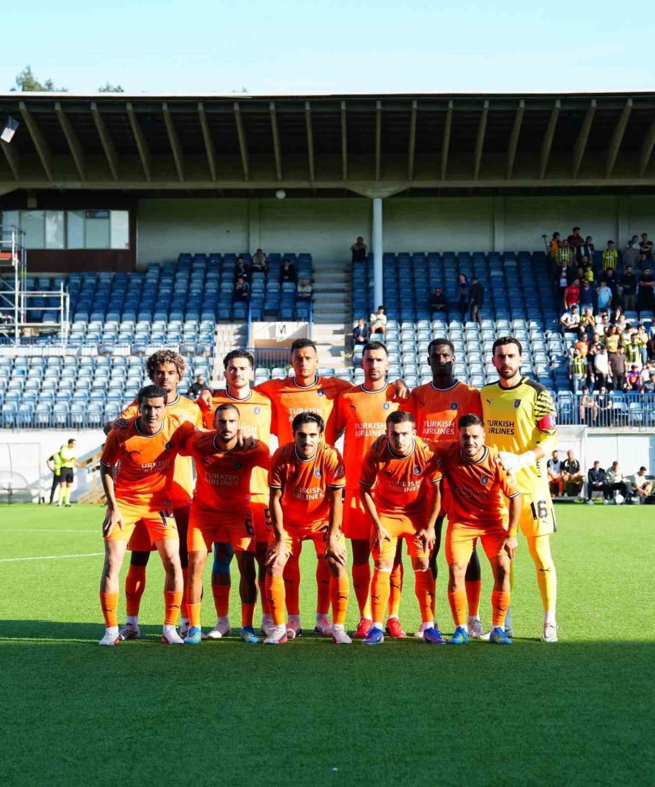 UEFA Konferans Ligi 2. eleme turu rövanş maçında Başakşehir, deplasmanda