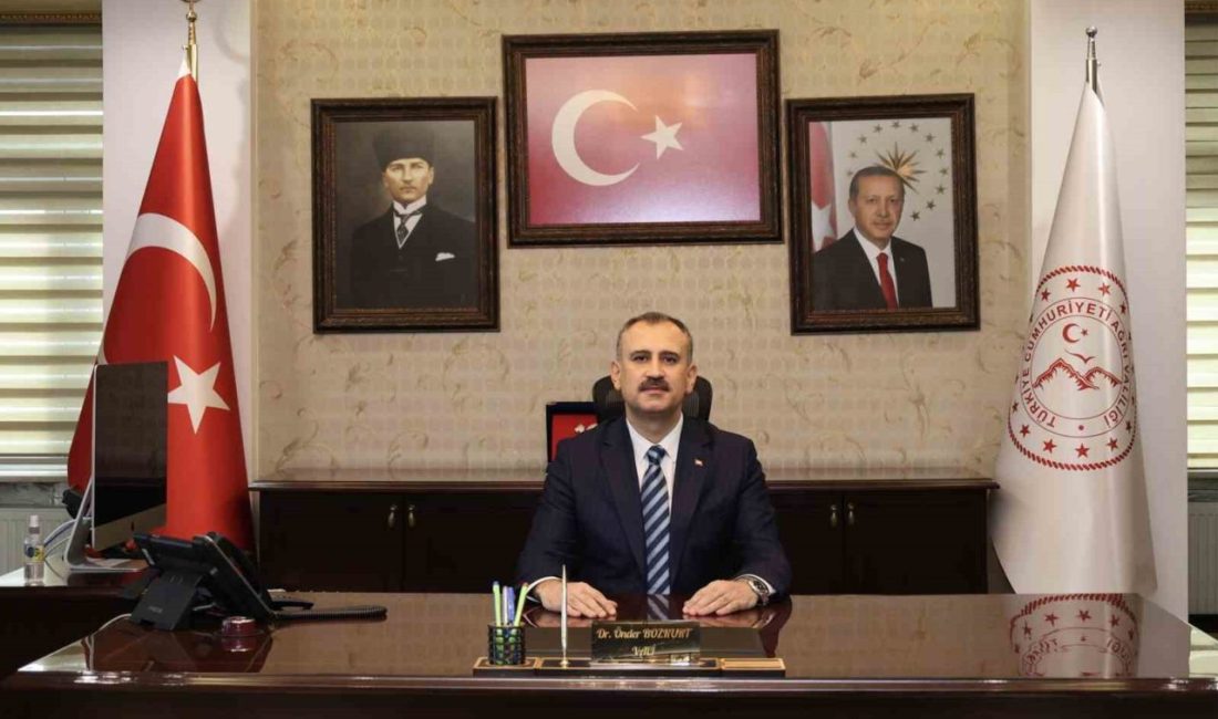 Ağrı Valisi Önder Bozkurt, 3 Temmuz’da başlayacak olan Türkiye SKIL