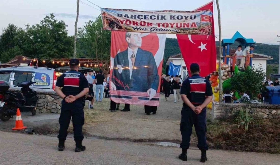 Bilecik’in Bahçecik köyünde gerçekleştirilen Yörük Toyu Şenliği’nde üst düzey güvenlik