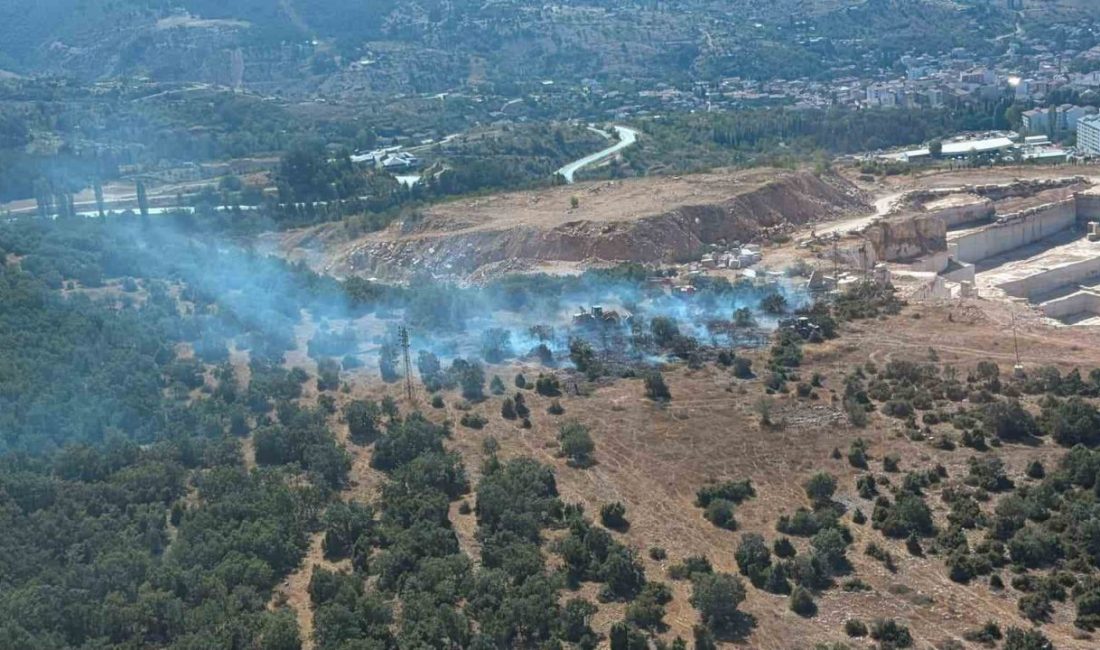 Bilecik’te başlayan orman yangını ekiplerin hızlı müdahalesiyle kontrol altına alındı.