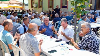 Burhaniye ilçesinde, Börezli Mahallesinde düzenlenen hatim töreni yüzlerce vatandaşı buluşturdu.