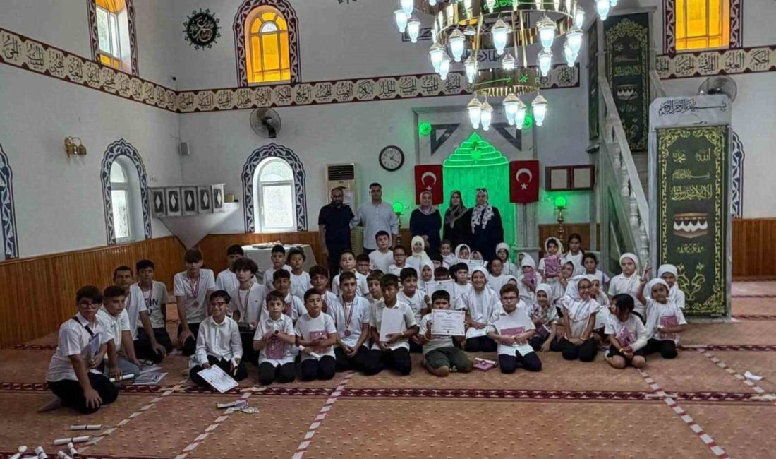 Burhaniye ilçesinde, Hacı Enver Gencer Camiinde 6 Temmuzda başlayan Yaz