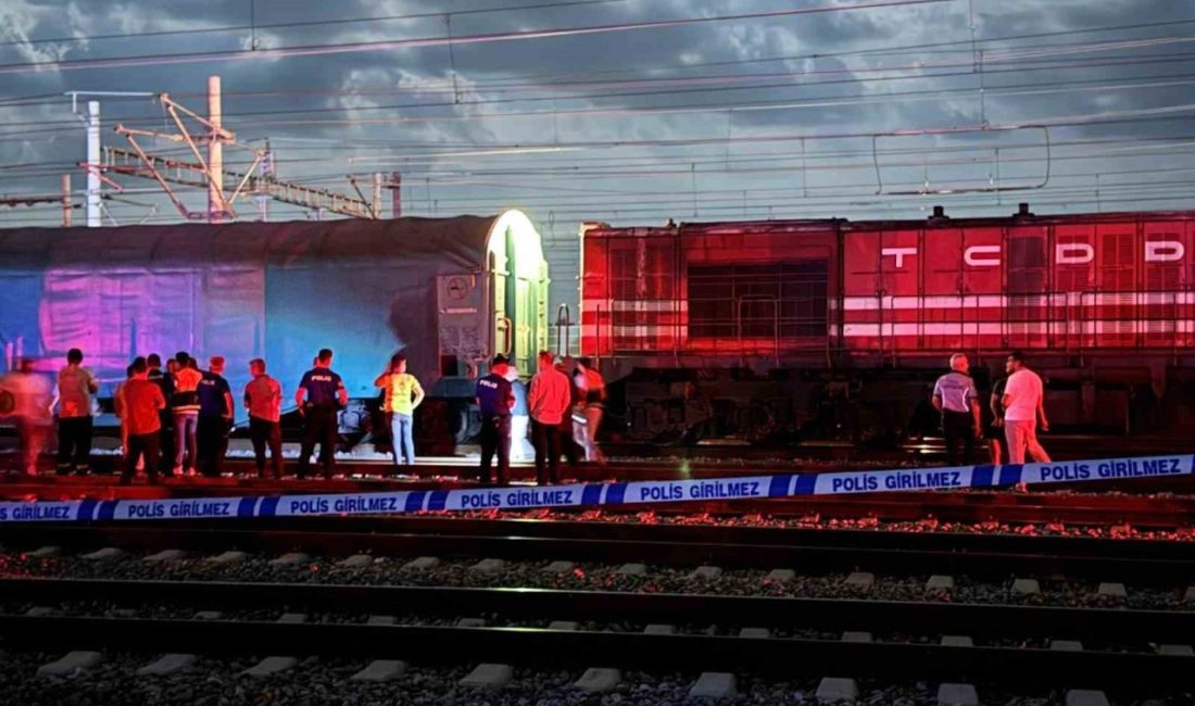 Edirne’de tren garında meydana gelen olayda, vagonun üzerine çıkan 31