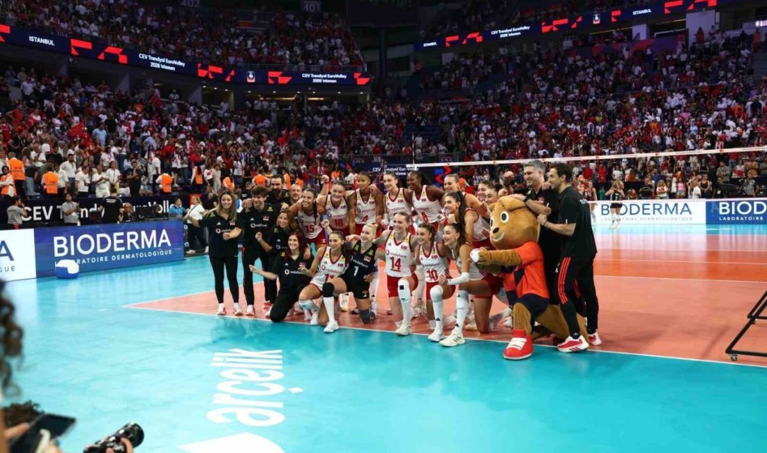 CEV Trendyol 2026 Kadınlar Avrupa Voleybol Şampiyonası çeyrek finalinde A