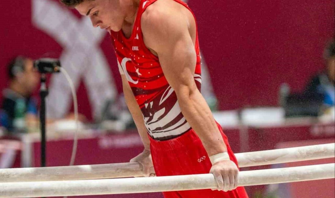 Milli sporcu Altan Doğan, 20. Akdeniz Oyunları’nda artistik cimnastik erkekler
