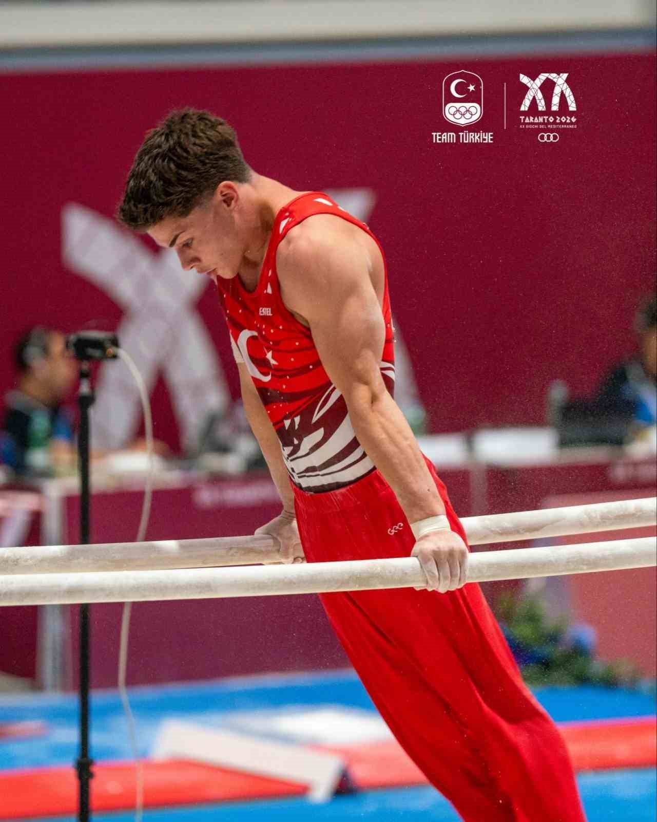 Milli sporcu Altan Doğan, 20. Akdeniz Oyunları’nda artistik cimnastik erkekler