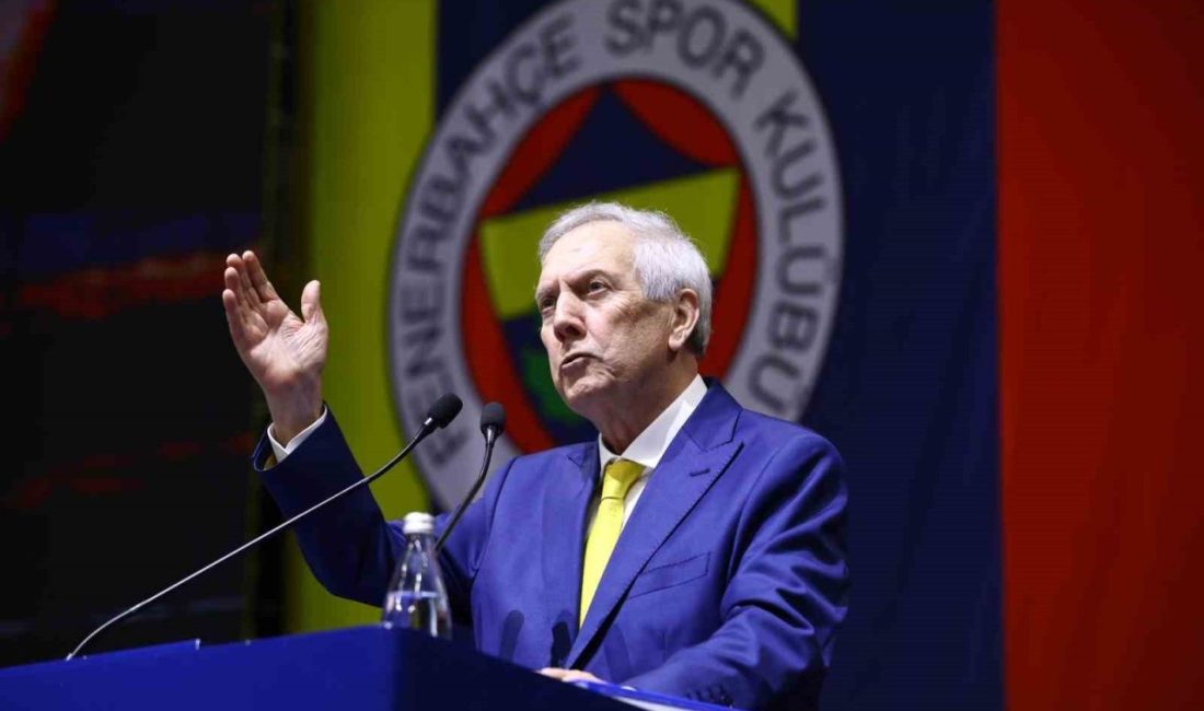 Fenerbahçe Başkanı Aziz Yıldırım, mali genel kurulda önceki dönem yönetim
