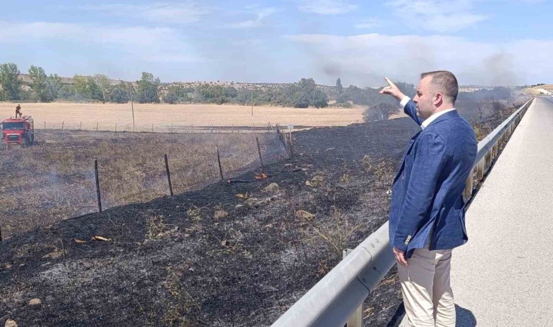 Çanakkale’nin Ezine ilçesi ile Ayvacık ilçesi arasındaki Şapköy yakınlarında yol