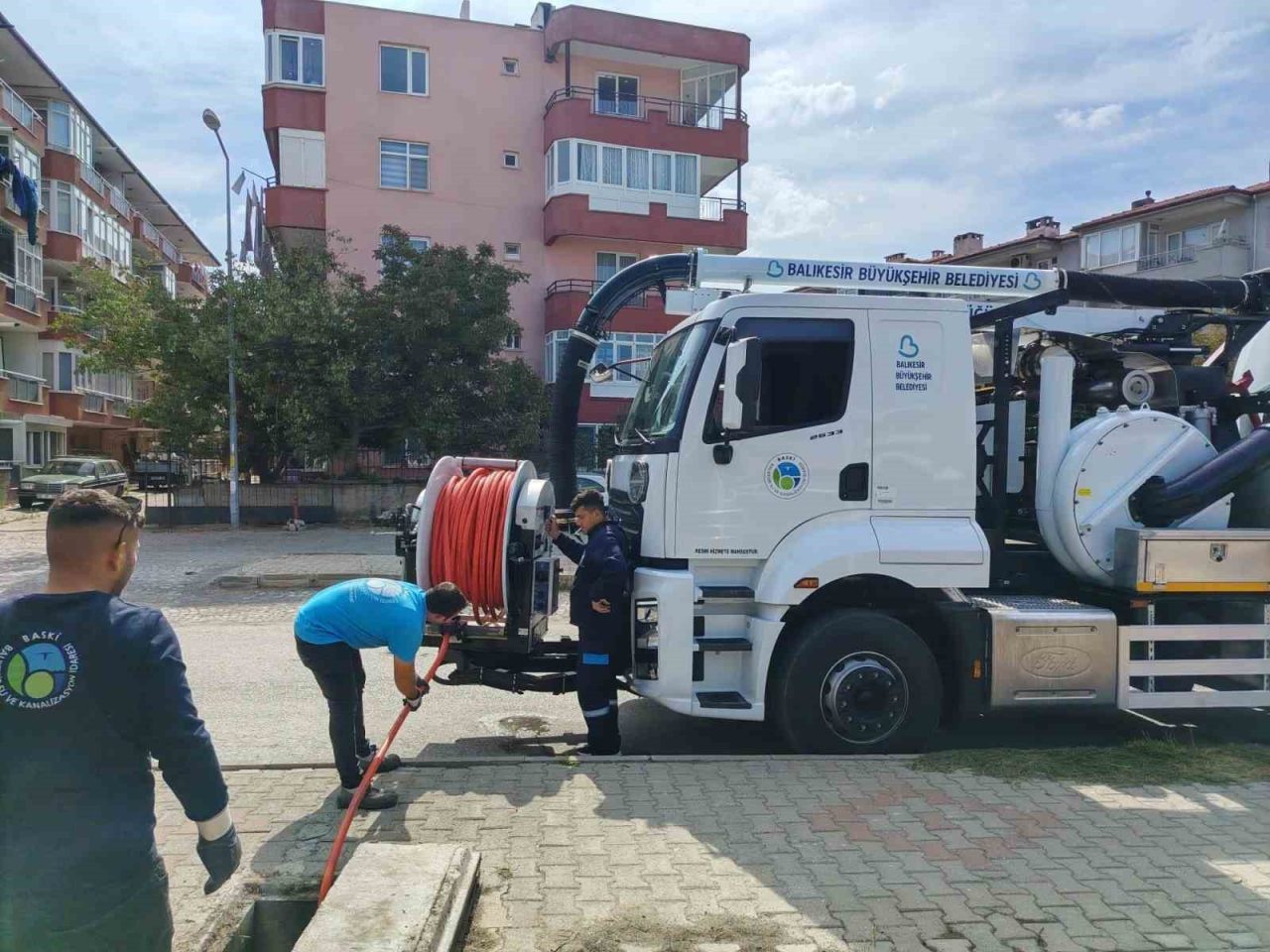 Balıkesir Büyükşehir Belediyesi Su ve Kanalizasyon İdaresi (BASKİ) tarafından Ayvalık’taki