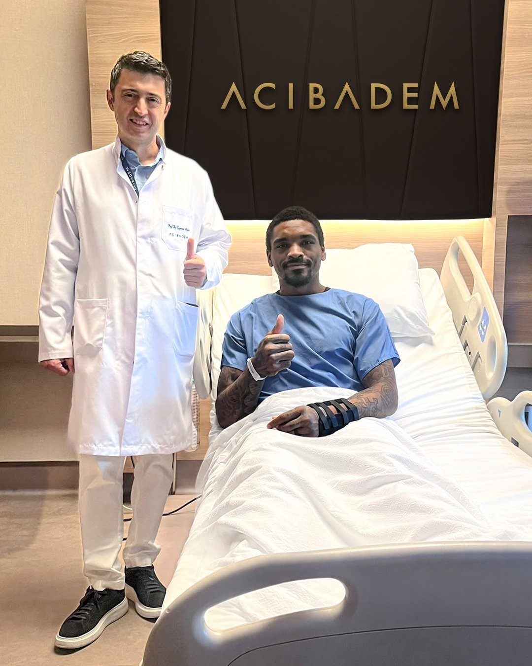 Beşiktaş Basketbol Takımı oyuncusu DaQuan Jeffries, elindeki kırık nedeniyle ameliyat