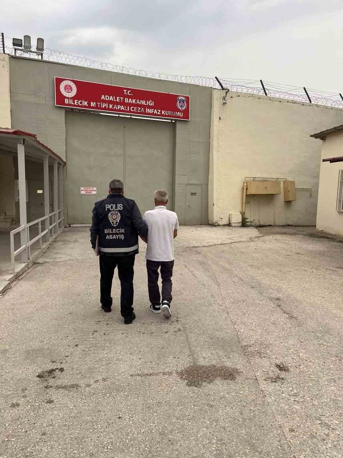 Bilecik’te hakkında 19 yıl 6 ay 26 gün kesinleşmiş hapis