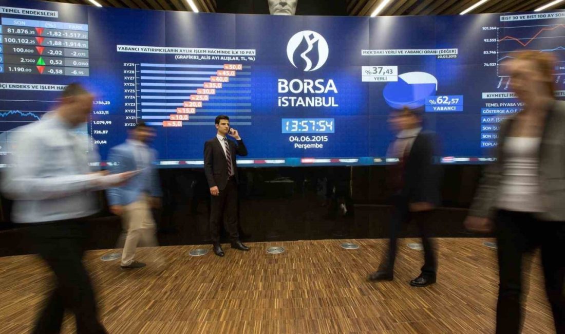 Borsa, güne yüzde 0,15’lik düşüşle başladı. Borsa İstanbul 100 (BIST)