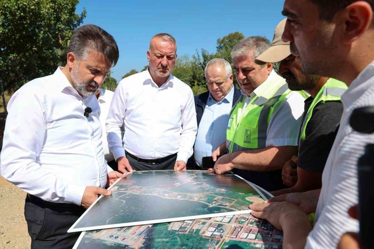 Bursa Büyükşehir Belediyesi Başkan Vekili Şahin Biba, Karacabey ilçesinde Büyükşehir