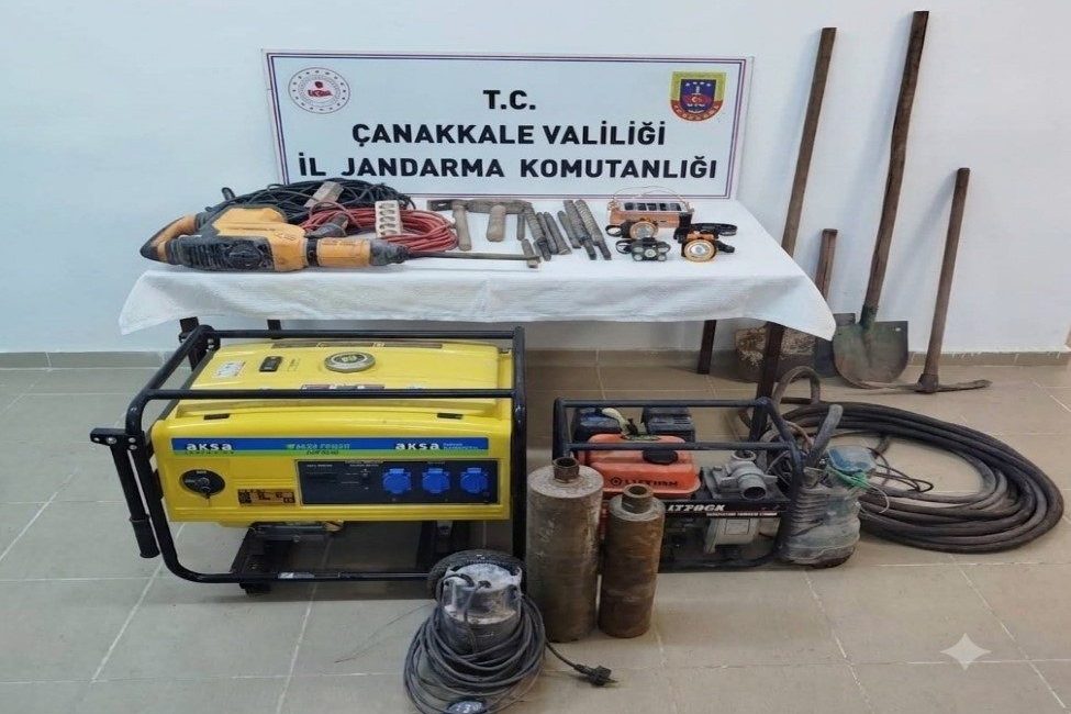 Çanakkale’de jandarma ekiplerince Eceabat ilçesinde kaçakçılık operasyonu gerçekleştirildi. Çanakkale İl