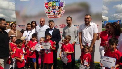 Çekmeköy Belediyesi tarafından bu yıl ikincisi düzenlenen Ömerli Çocuk Maratonu,