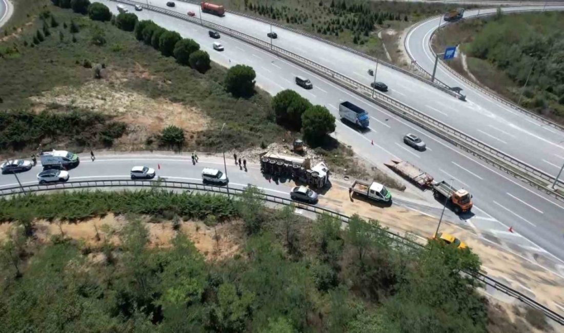 Arnavutköy Bolluca’da bulunan döküm sahasına moloz dökmek üzere yola çıkan