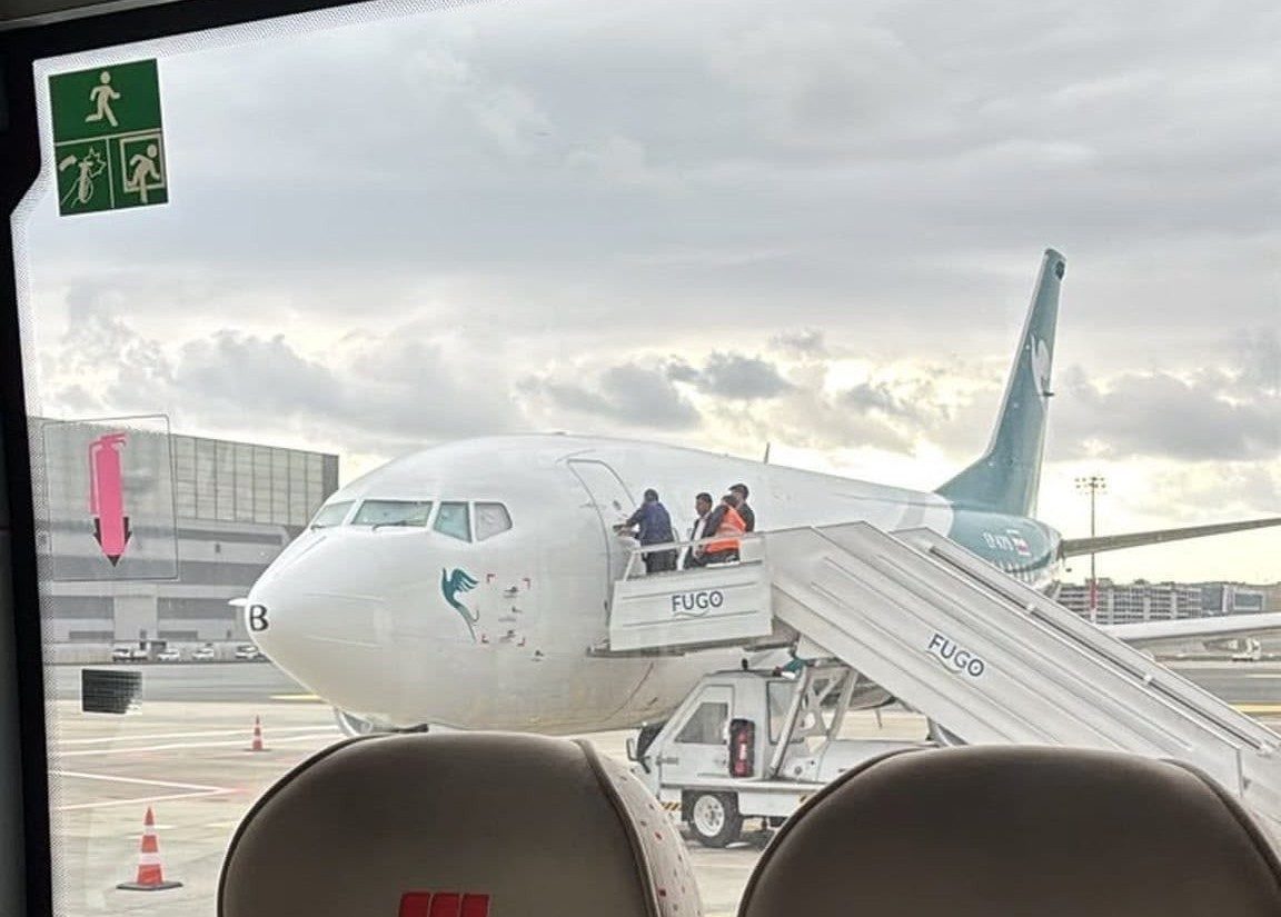 İranlı havayolu şirketi Caspian Airlines’e ait uçak, borçları sebebiyle İstanbul