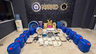 İstanbul’da 21-23 Eylül tarihleri arasında farklı ilçelerde düzenlenen narkotik operasyonlarında