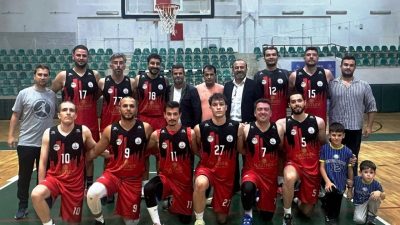 Kocaeli Büyük Erkekler Basketbol Ligi mücadelesinde Körfez Gençlerbirliği, Gebze Olimpik