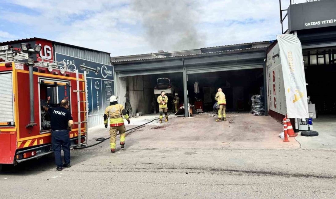 Edirne’de bir oto LPG tamirhanesinde meydana gelen patlamada 2 kişi