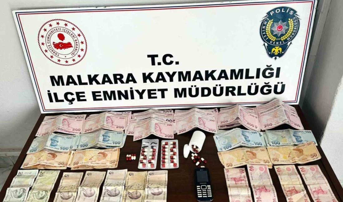 Tekirdağ’ın Malkara ilçesinde polis ekiplerinin takibi sonucu gerçekleştirilen çalışmada 211