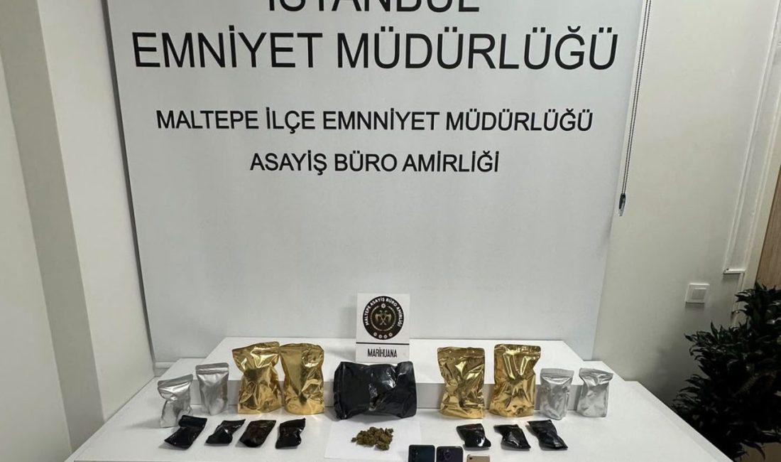 Maltepe İlçe Emniyet Müdürlüğü’nce düzenlenen uyuşturucu operasyonunda bir zula araçta