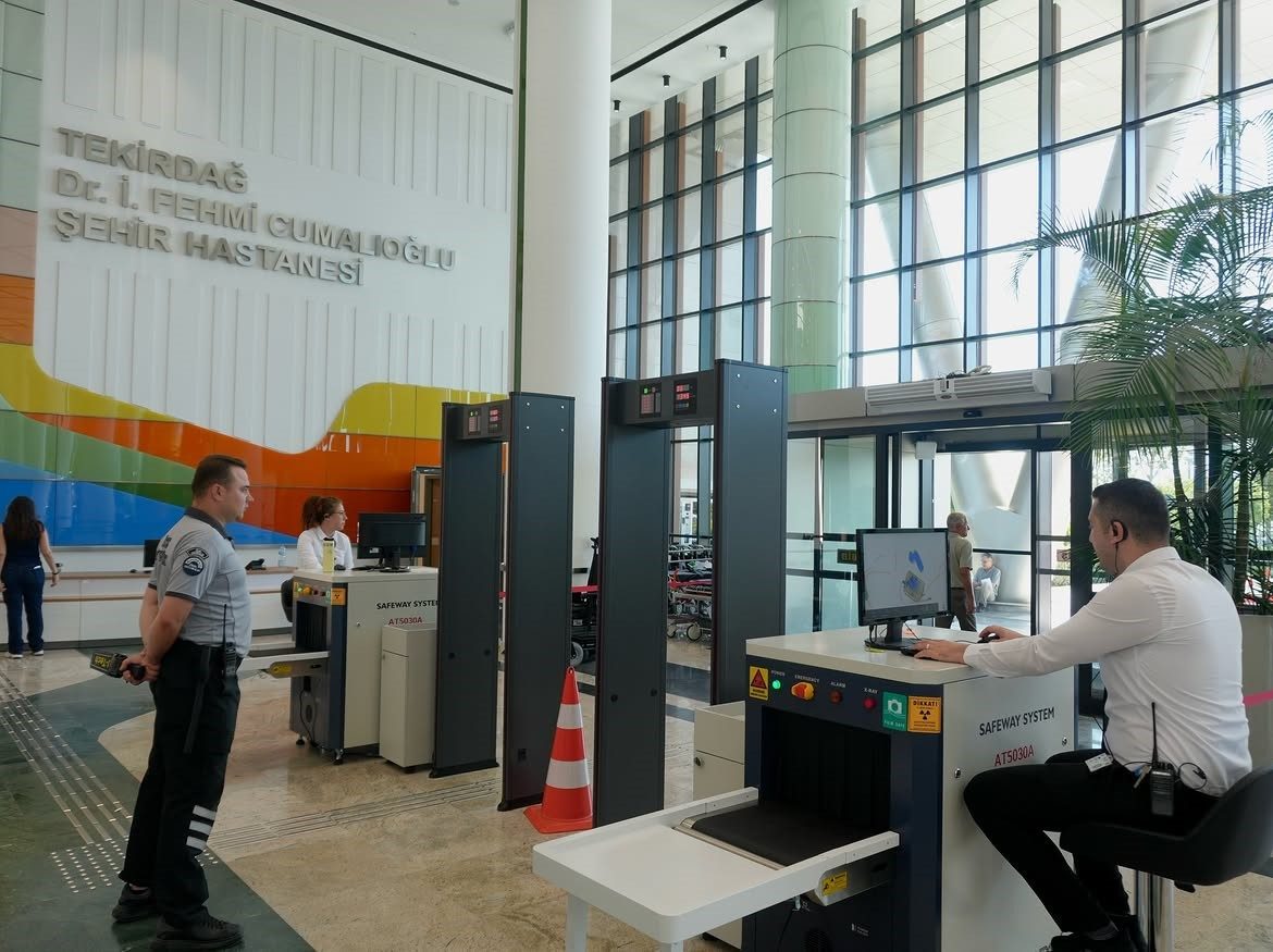 Tekirdağ İsmail Fehmi Cumalıoğlu Şehir Hastanesi’nde hasta ve hasta yakınlarının