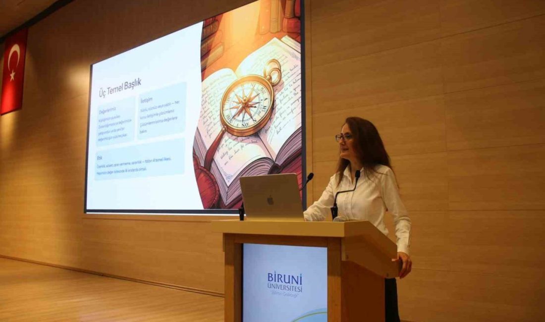 Biruni Üniversitesinde düzenlenen “Stres Yönetimi” başlıklı etkinlikte Uluslararası Koçluk Federasyonu