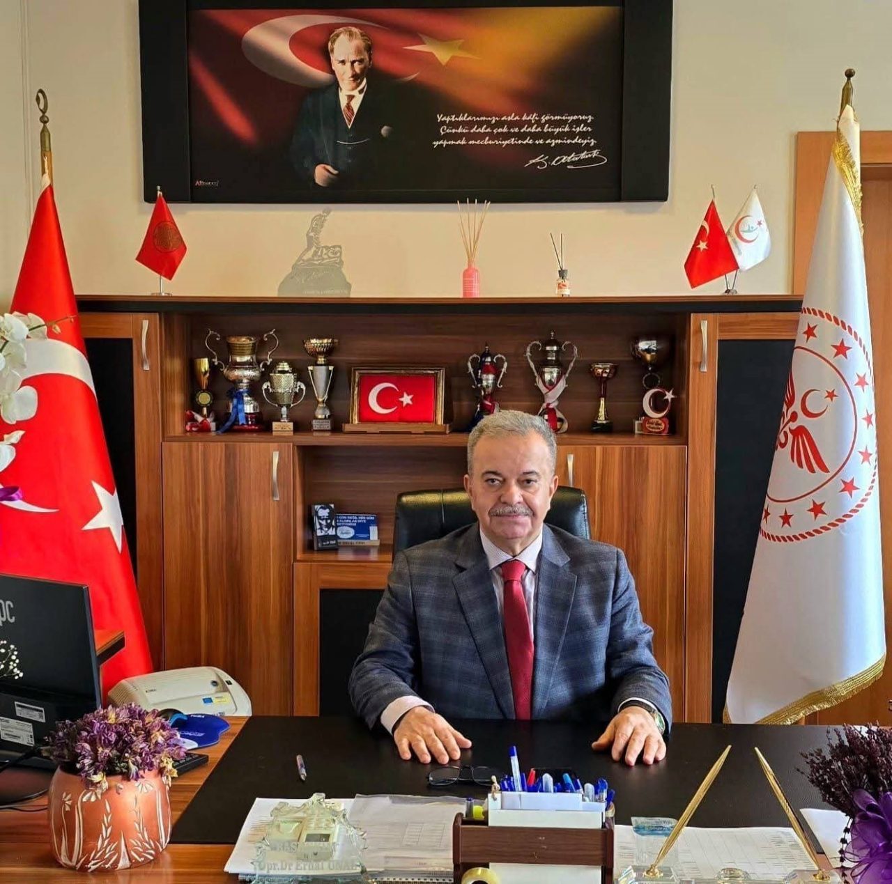 Balıkesir Devlet Hastanesi Turgut Solak Ek Binası bünyesinde hizmet veren