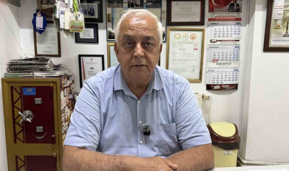 Edremit Ziraat Odası Başkanı Ali Yılmaz Diker, internet üzerinden satılan